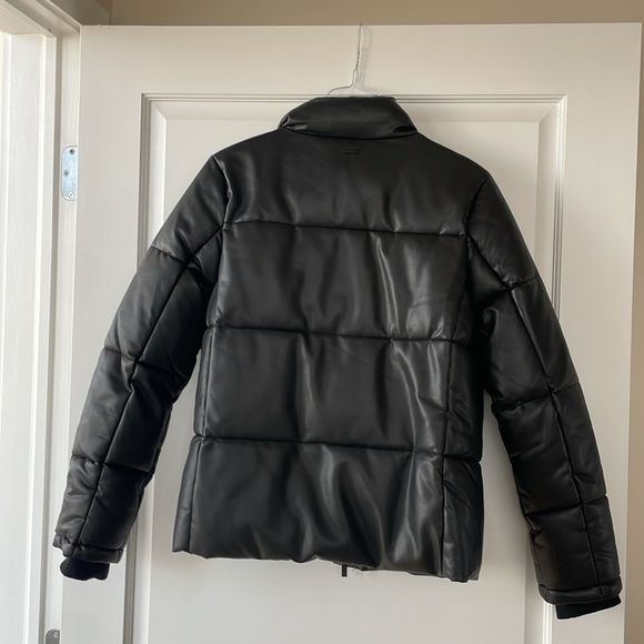 Marc New York faux leather puffer jacket - size Small - Picture 4 of 6